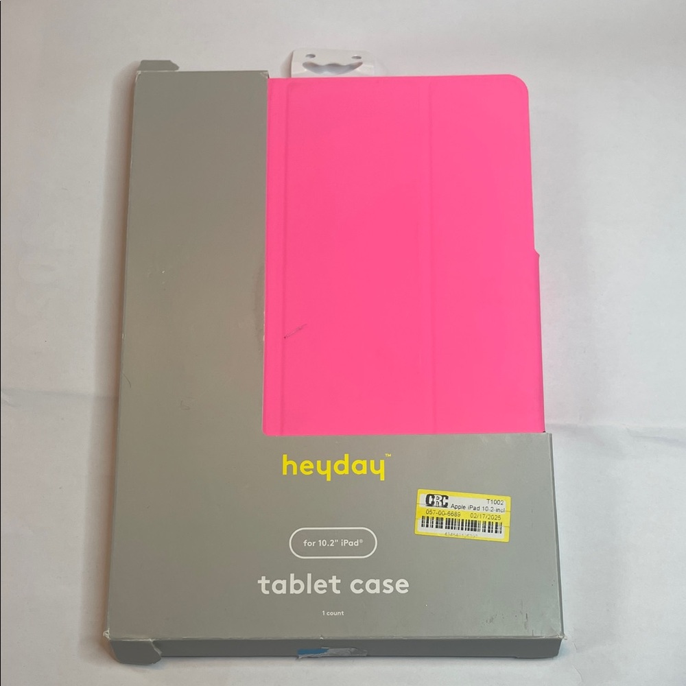 Heyday tablet case for the 10.2-inch iPad in hot pink